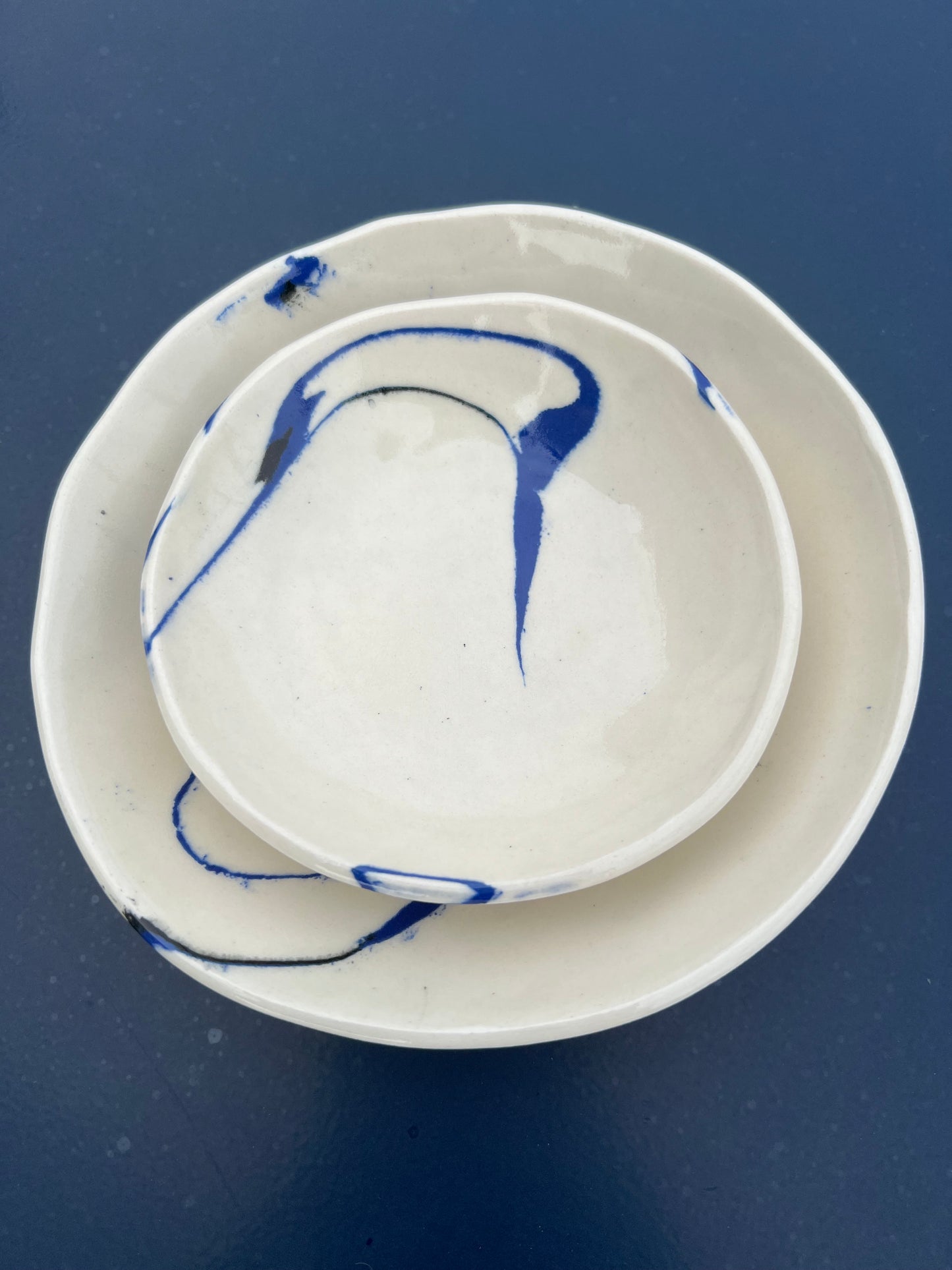 marble small dish set