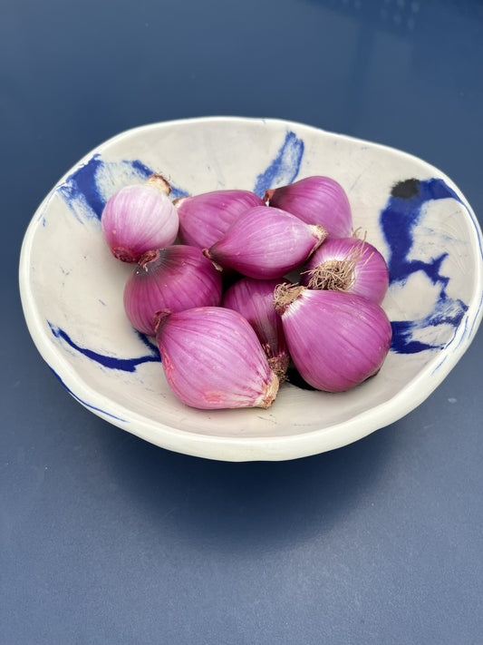 large marble blue and black bowl 3