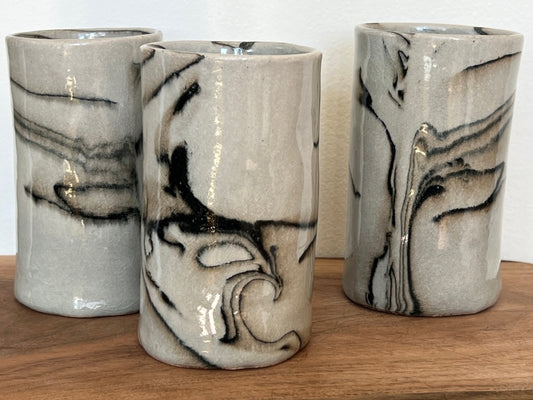 Tiger Print Vases